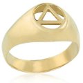 Gold Open Unity Ring