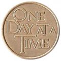 One Sober Hour Affirmation Medallion