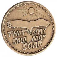 (image for) Soaring Soul Affirmation Medallion