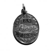 (image for) Silver Pendant with Inspirational Message