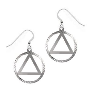 (image for) 1" AA Symbol Earrings