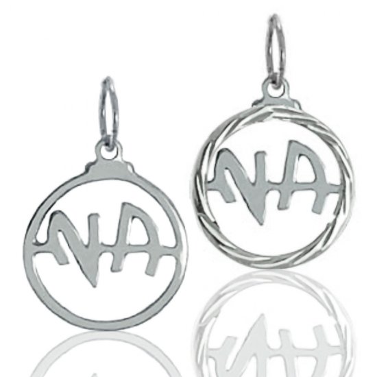 (image for) Silver 1/2" NA Pendant - Click Image to Close