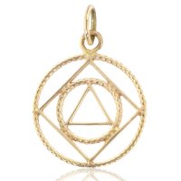 (image for) Gold NA/AA Unity Pendant.