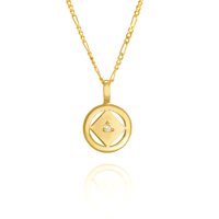 (image for) Gold NA Pendant with 0.10ct Diamond