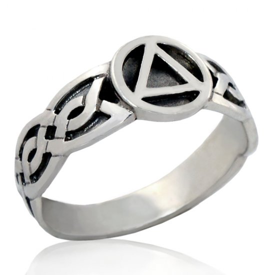 (image for) Silver Celtic Knot AA Ring - Click Image to Close