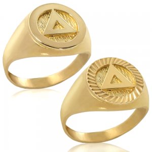 (image for) Men's Classic Gold AA Ring