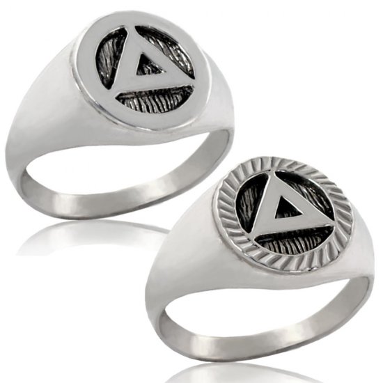 (image for) Silver Men's Classic AA Ring - Click Image to Close