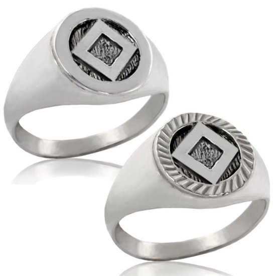 (image for) Silver Men's Classic NA Ring - Click Image to Close