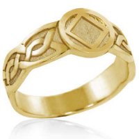 (image for) Gold Celtic Knot NA Ring