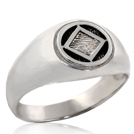 (image for) Silver Unisex Classic NA Ring - Click Image to Close