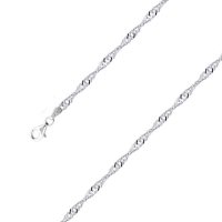 (image for) Sterling Silver Singapore Chain