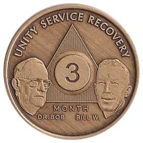 (image for) Bronze Month Anniversary Medallion