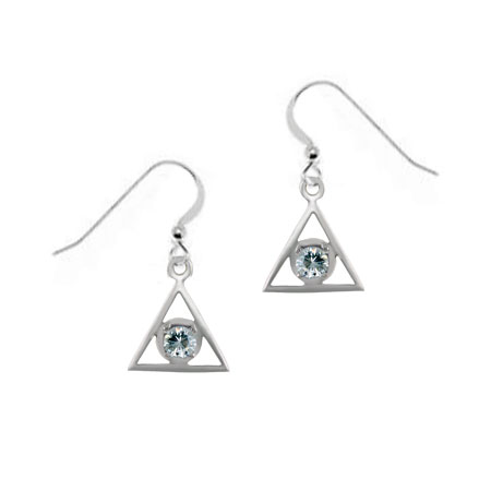 (image for) Sterling Silver Alanon Earrings - Click Image to Close