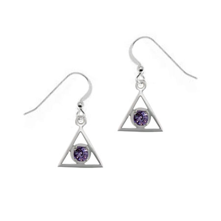 (image for) Sterling Silver Alanon Earrings - Click Image to Close