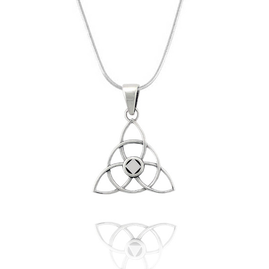 (image for) Silver NA Celtic Knot Trinity Pendant - Click Image to Close