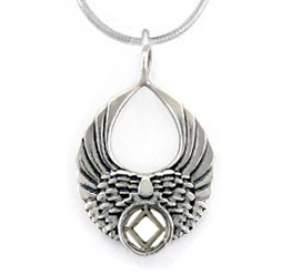 (image for) Silver Angel Wings NA Pendant