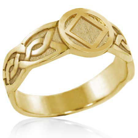 (image for) Gold Celtic Knot NA Ring - Click Image to Close