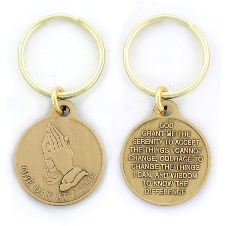 (image for) Praying hands Keychain - Click Image to Close