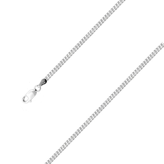 (image for) Sterling Silver Medium Curb Chain - Click Image to Close