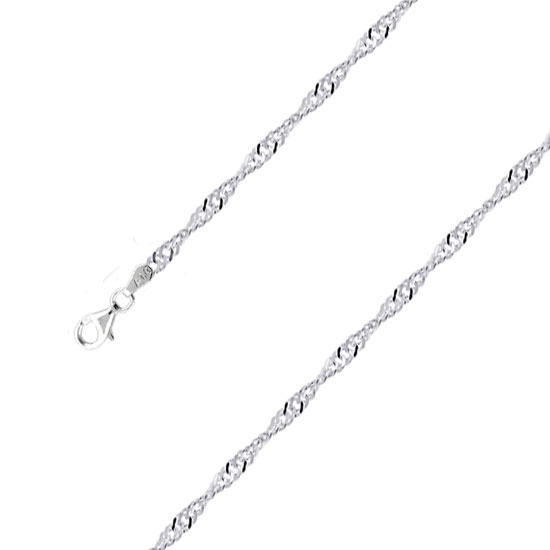 (image for) Sterling Silver Singapore Chain - Click Image to Close